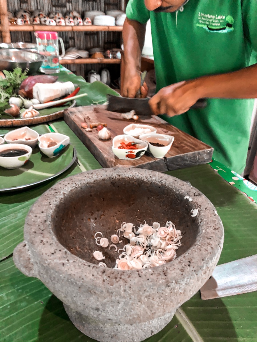 Khao Sok authentic Thai cooking class experience in the middle of the jungle!
