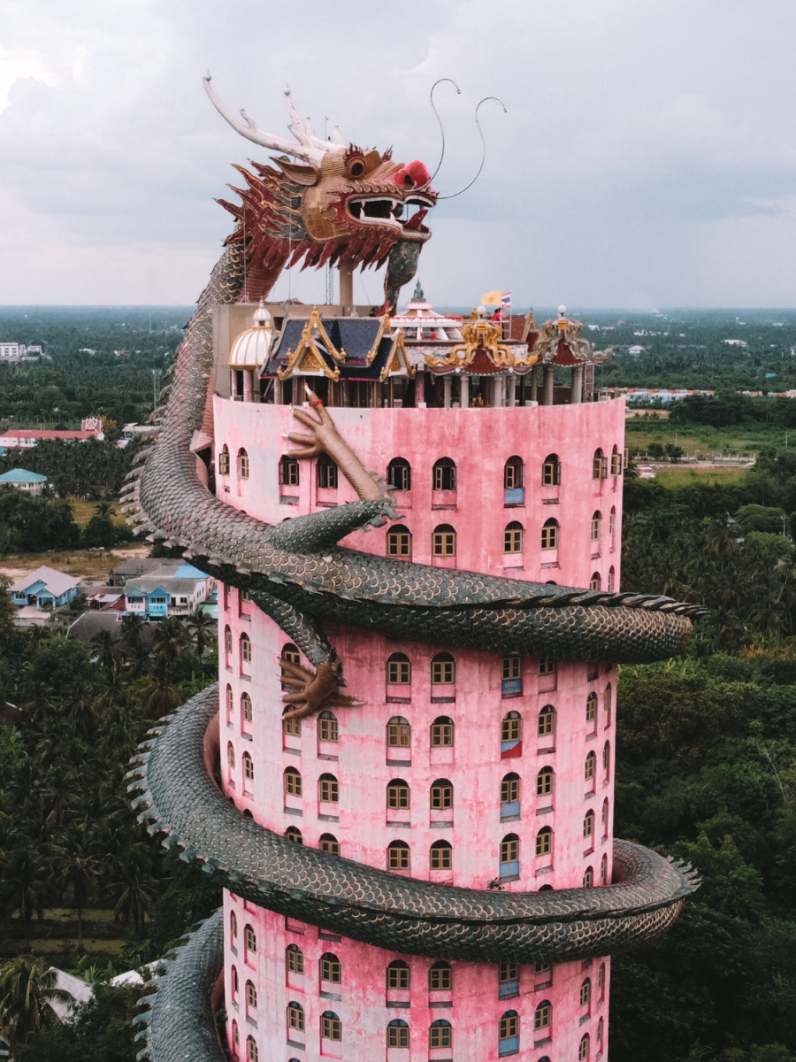 Dragon temple in Bangkok